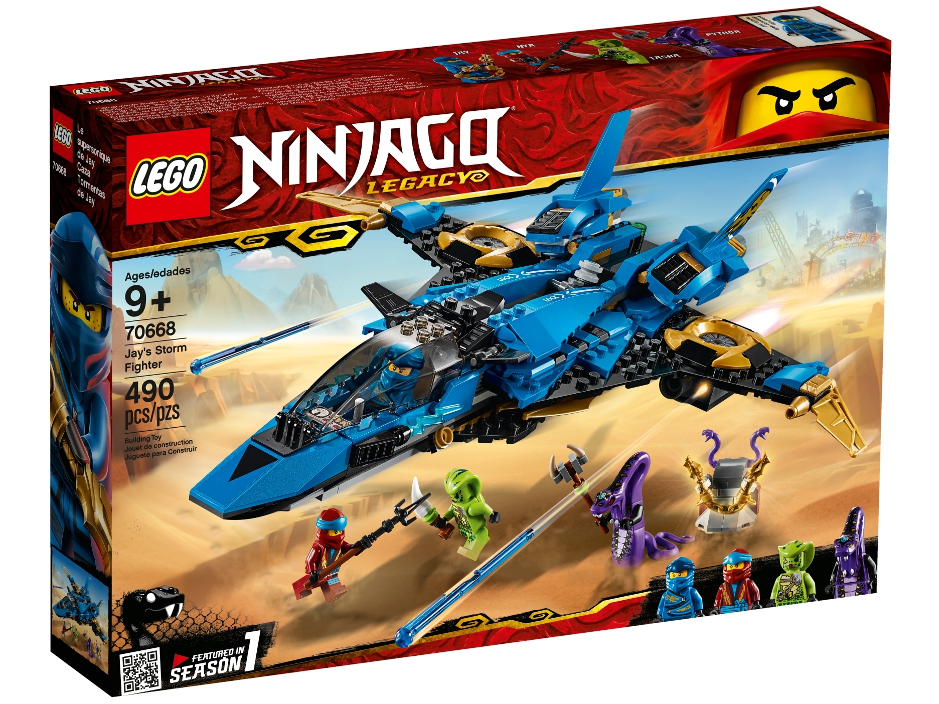 Niet verwacht Snoep Ontcijferen Jay's Storm Fighter 70668 | NINJAGO® | Buy online at the Official LEGO®  Shop NL