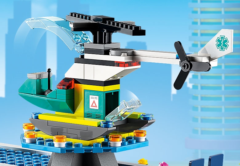 Lego hospital helicopter sale