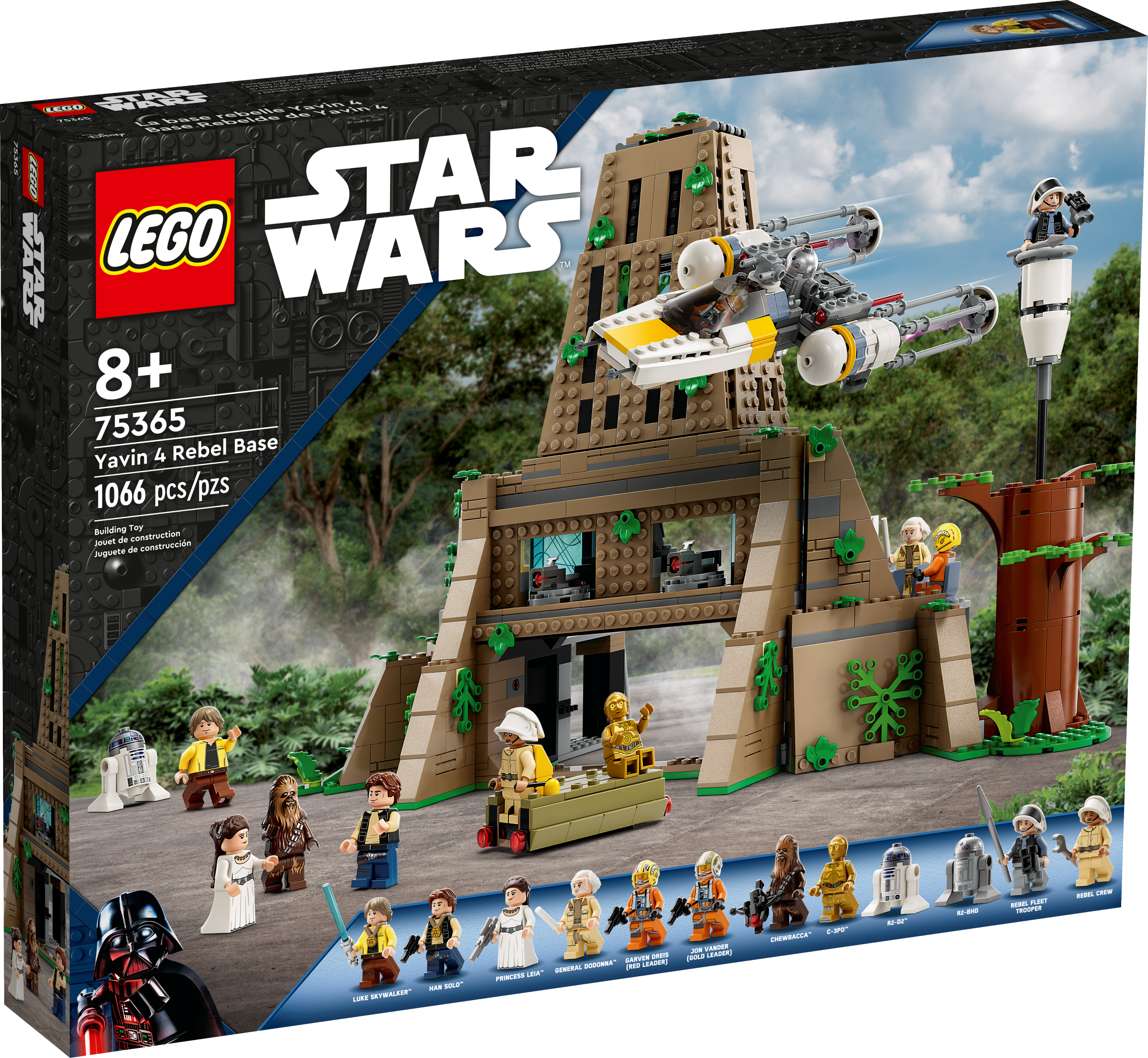 75365 - LEGO® Star Wars - La Base Rebelle de Yavin 4 LEGO : King Jouet, Lego,  briques et blocs LEGO - Jeux de construction