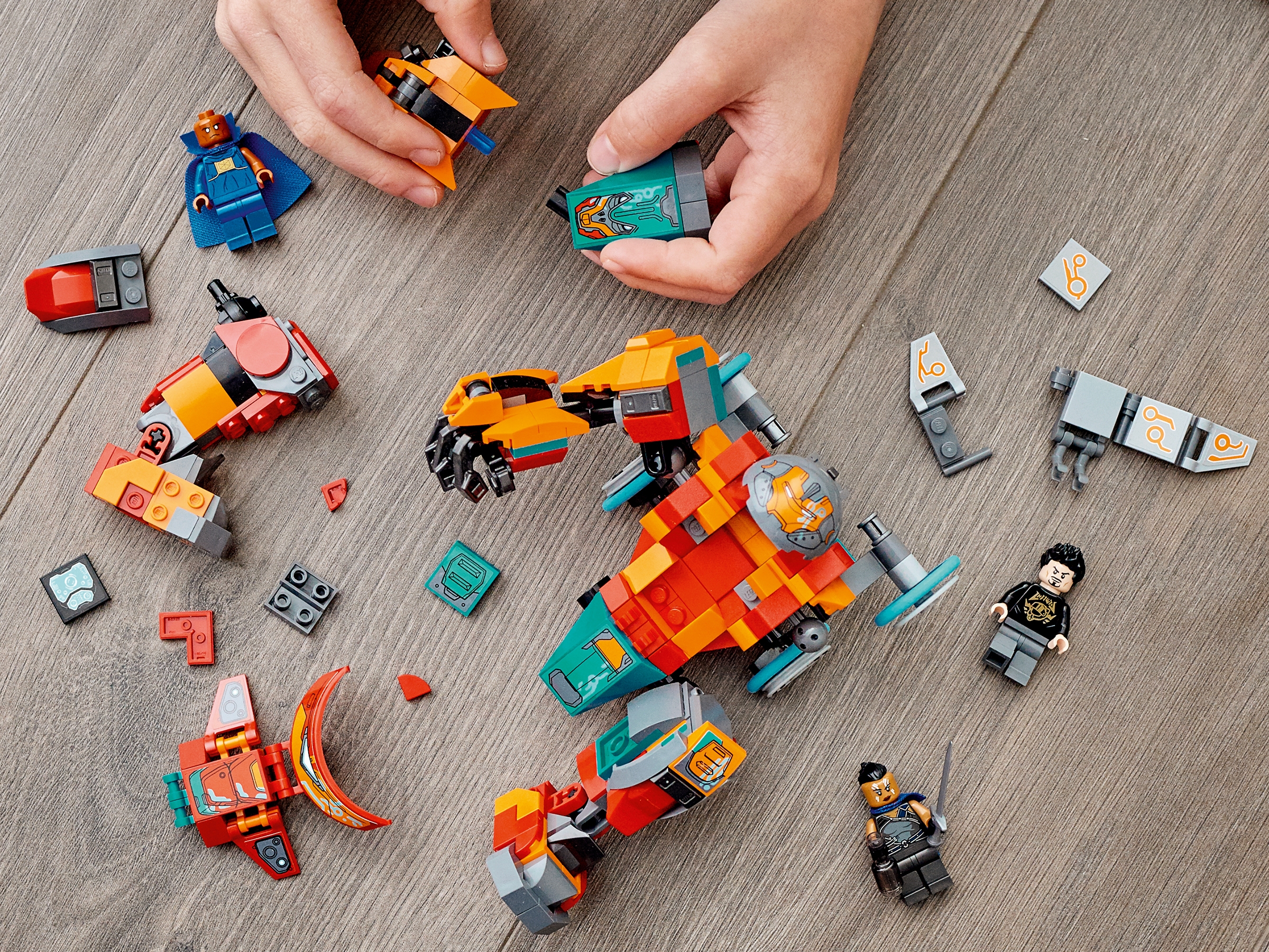 LEGO MARVEL WHAT IF? Tony Stark's Sakaarian Iron Man - toys et cetera