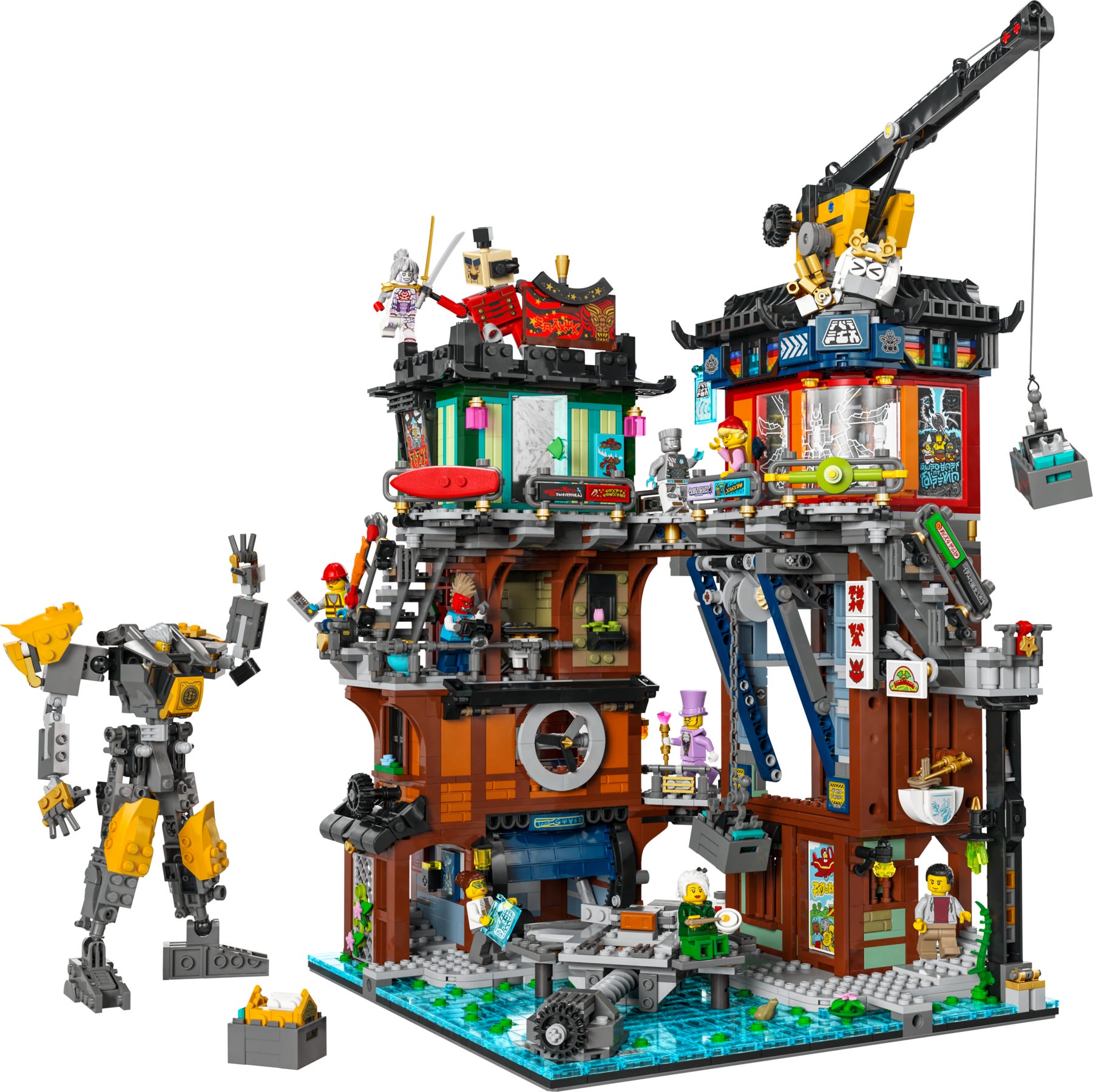 LEGO NINJAGO City werkplaatsen