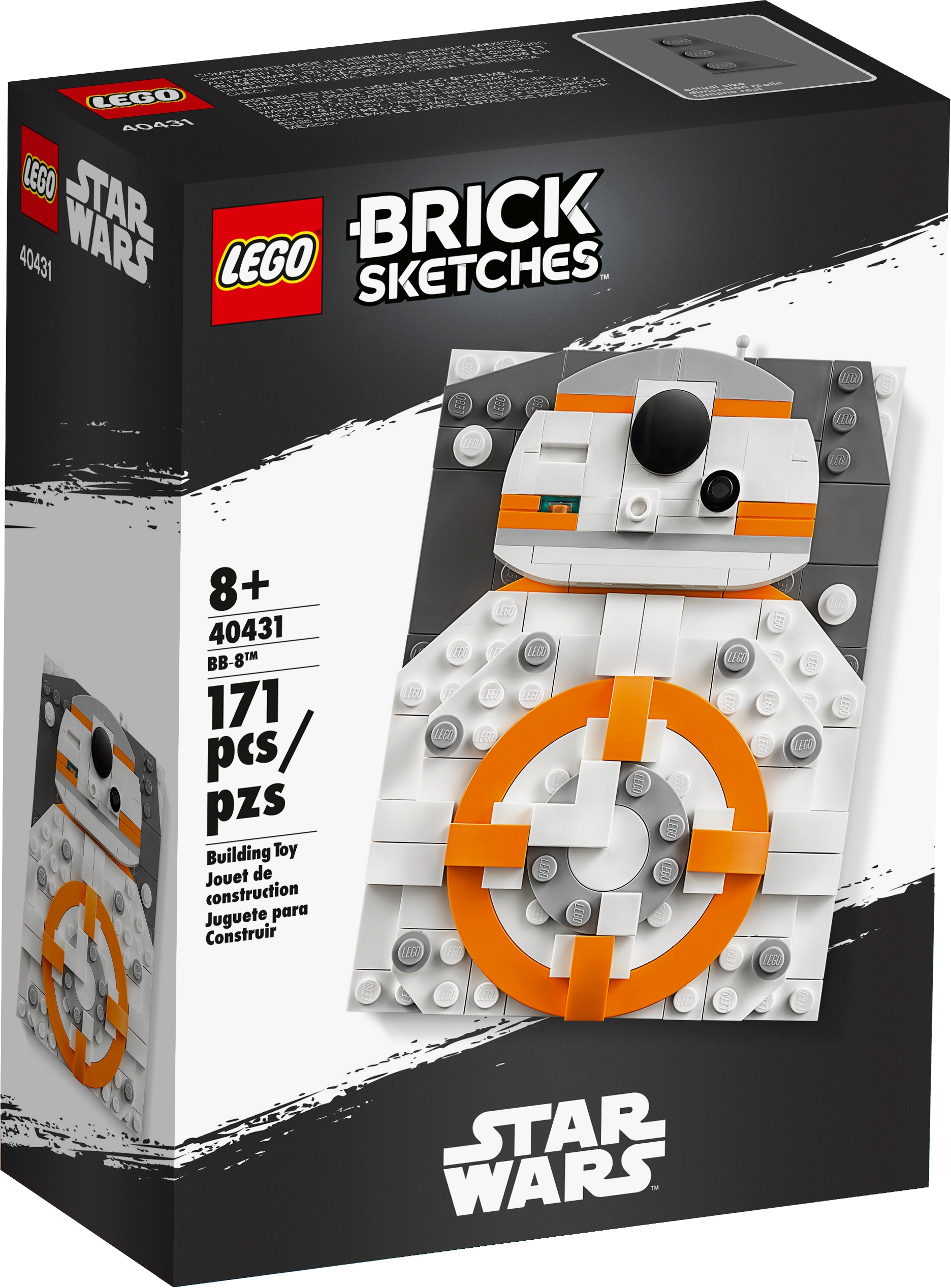 bb8 lego taille
