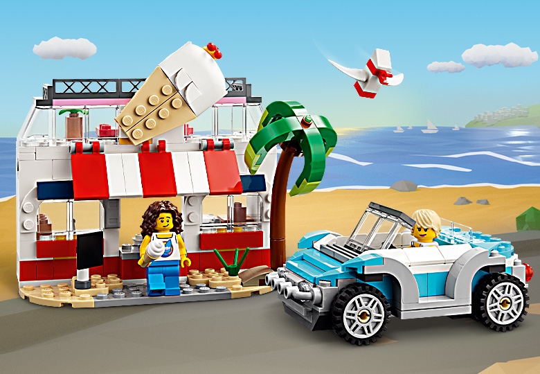 Lego camper van 3 deals in 1