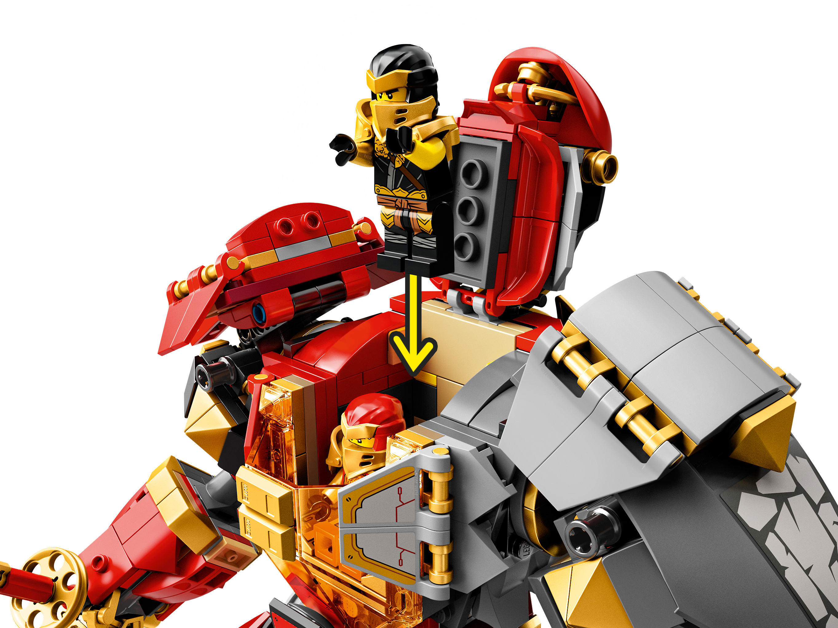 Fire Stone Mech 71720 | NINJAGO® | Buy online at the Official LEGO