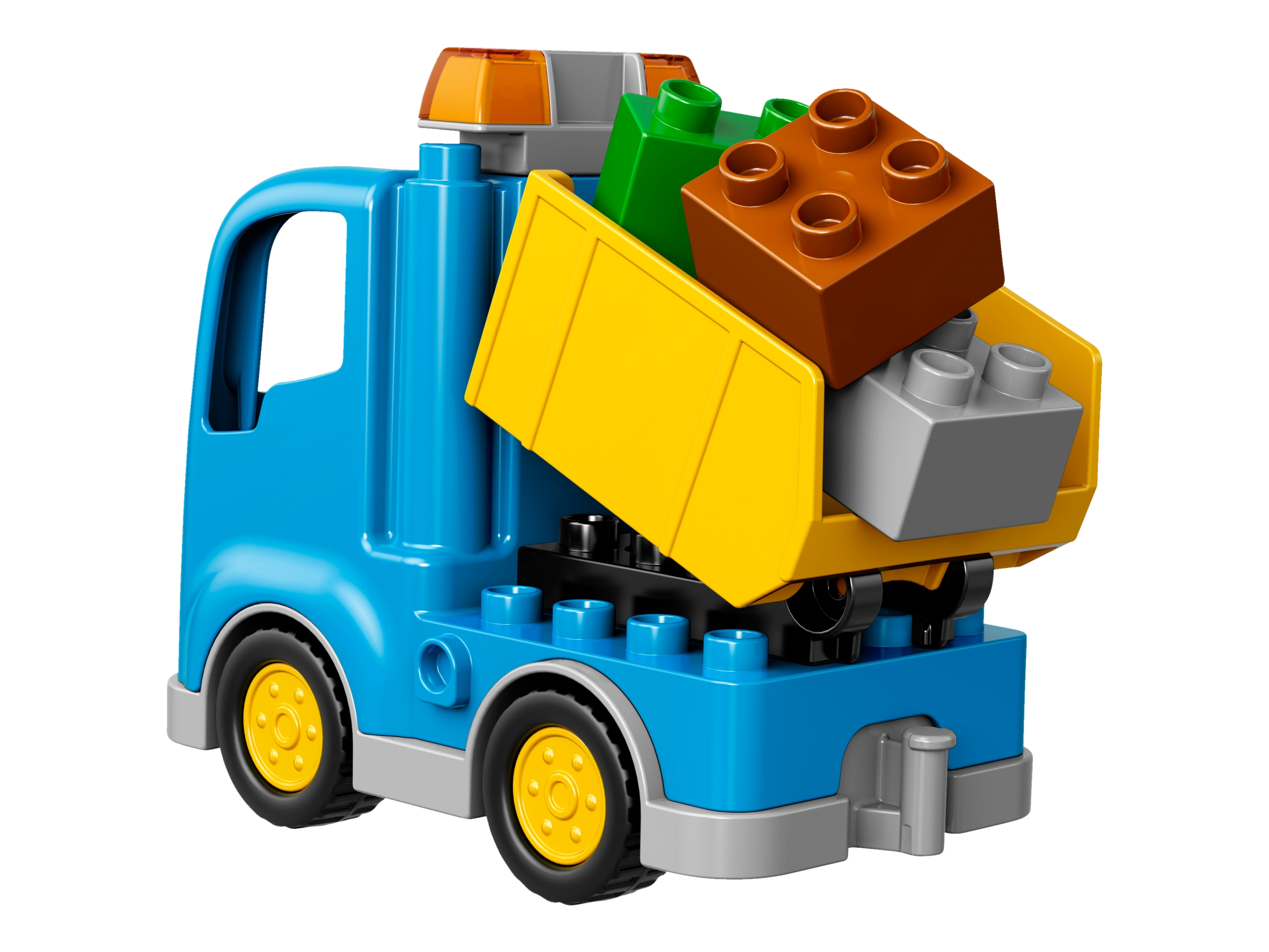 duplo digger and truck