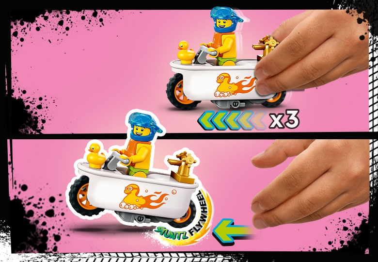 Bathtub Stunt Bike 60333 | City | Buy online at the Official LEGO 