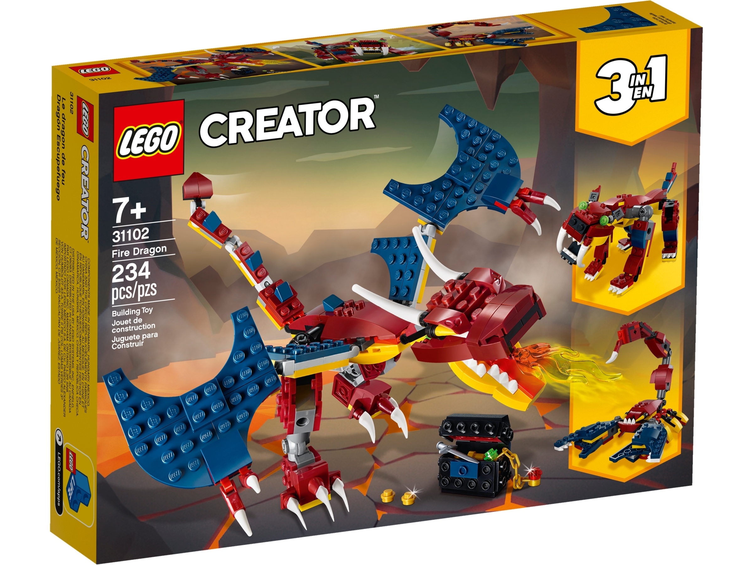 Fire 31102 | Creator 3-in-1 | Buy online the Official LEGO® US