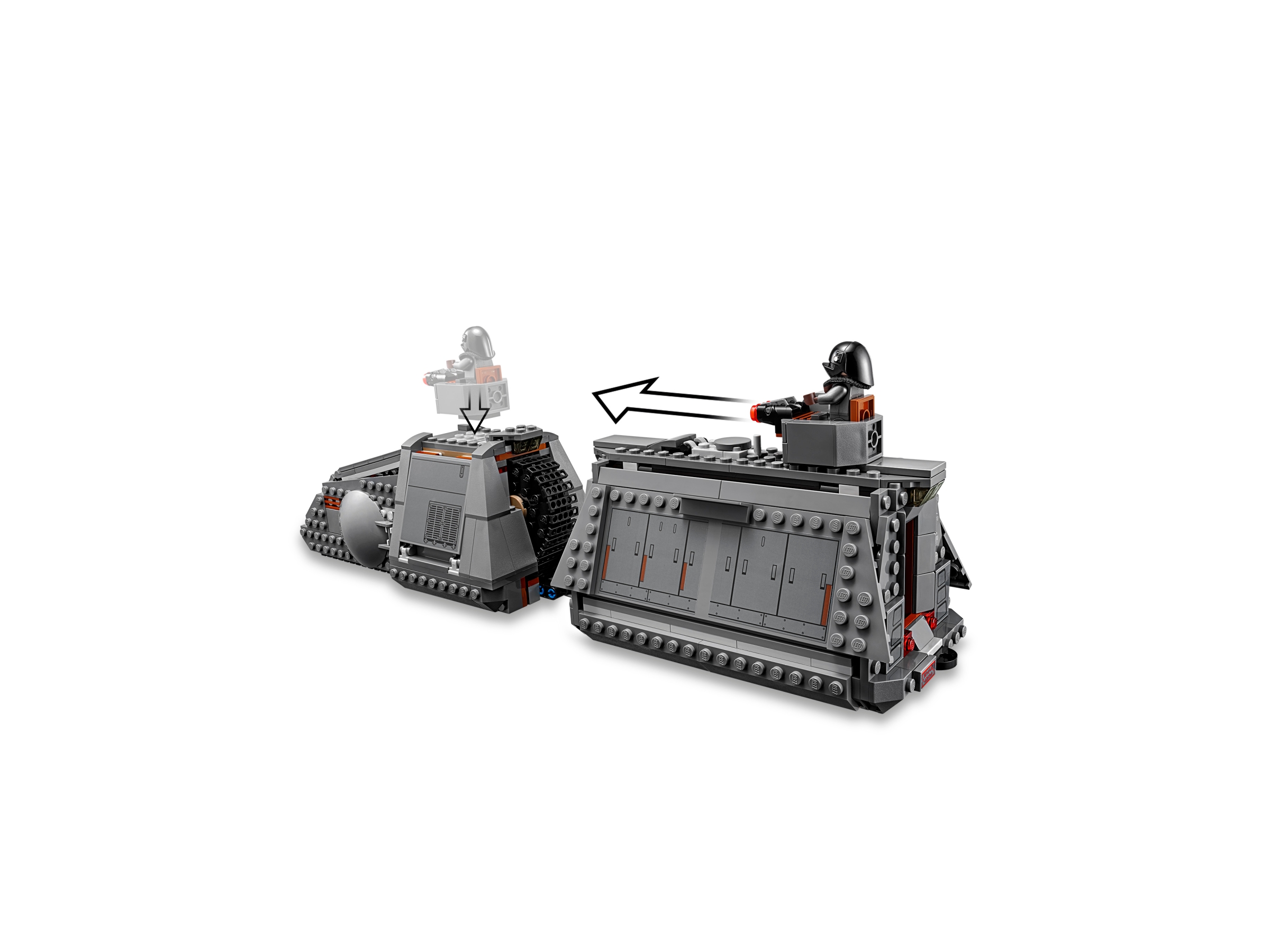lego star wars train set