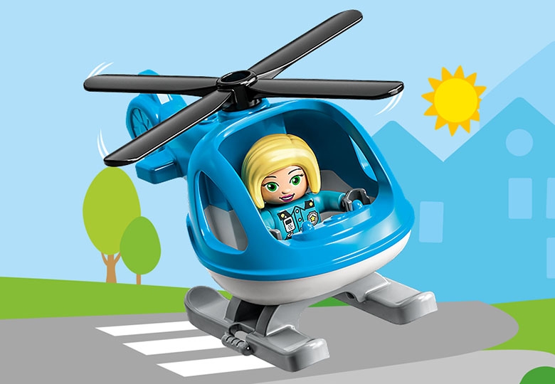 Police Station Helicopter 10959 DUPLO Buy online at the Official LEGO Shop GB