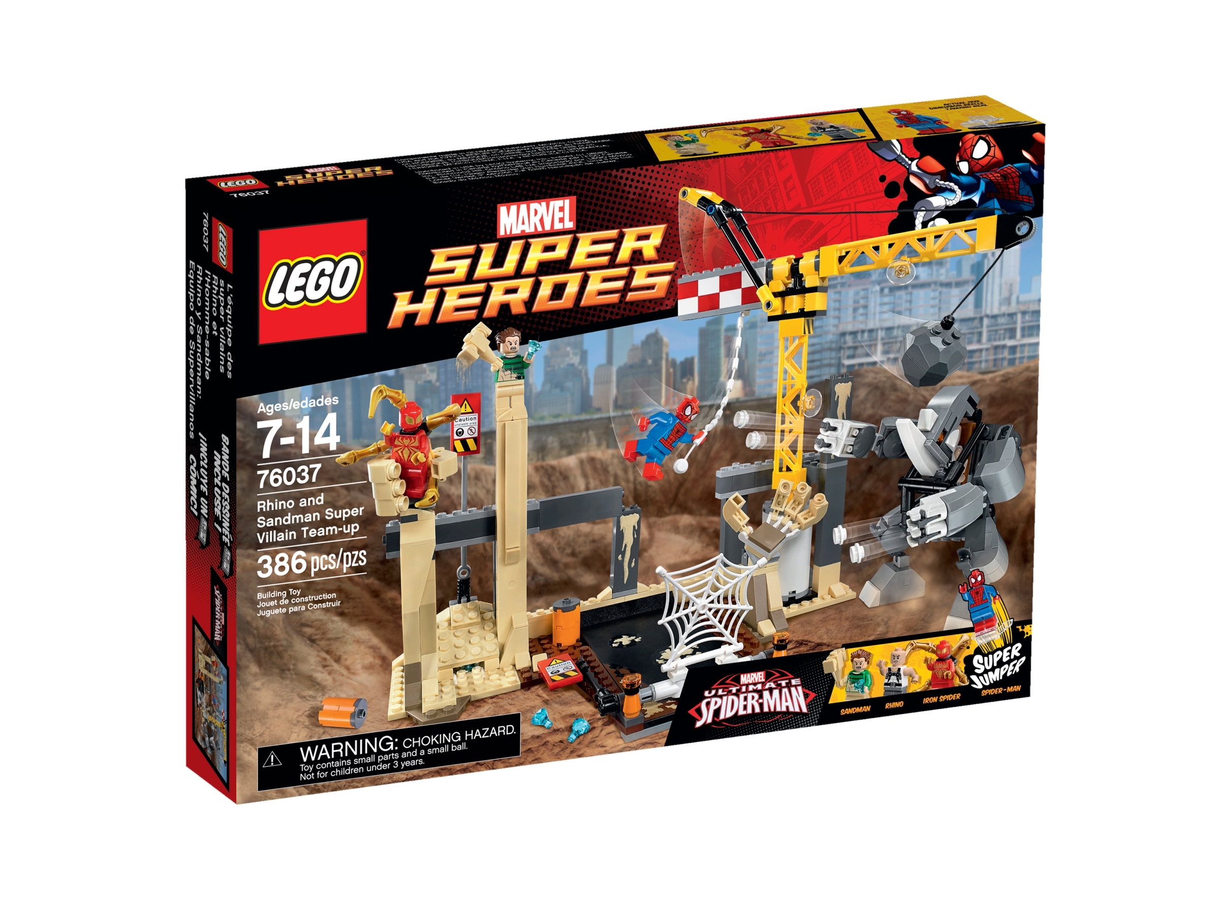 spiderman iron spider lego