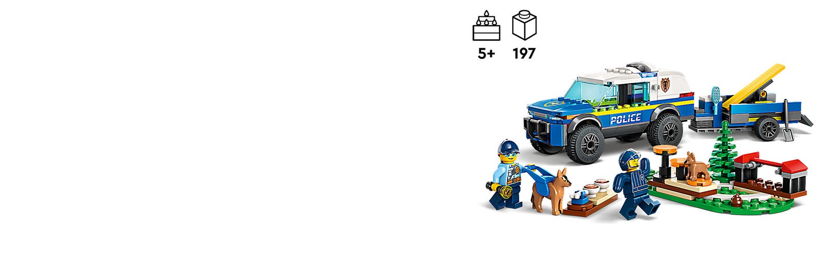 60369 online | LEGO® Shop at Official Dog US | City Police Buy the Training Mobile