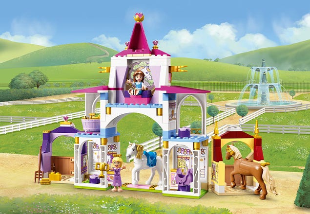 | online Shop Royal and Stables Buy Official at 43195 Rapunzel\'s the Disney™ | LEGO® Belle US
