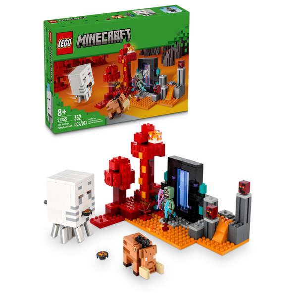 Perroquet Minecraft rouge MC, véritable animal LEGO® -  France