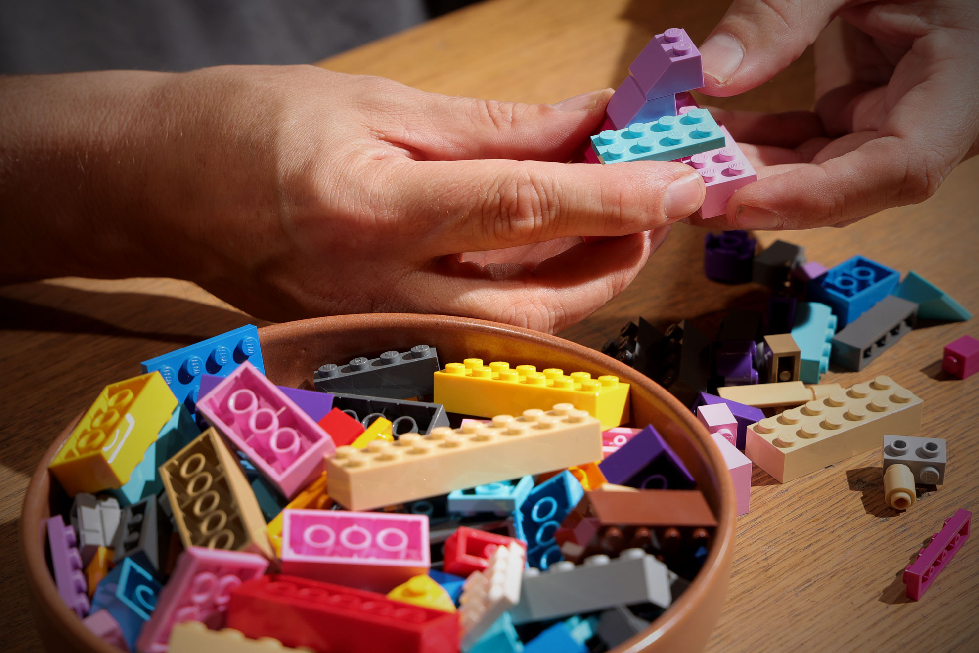 Adults playing lego hot sale