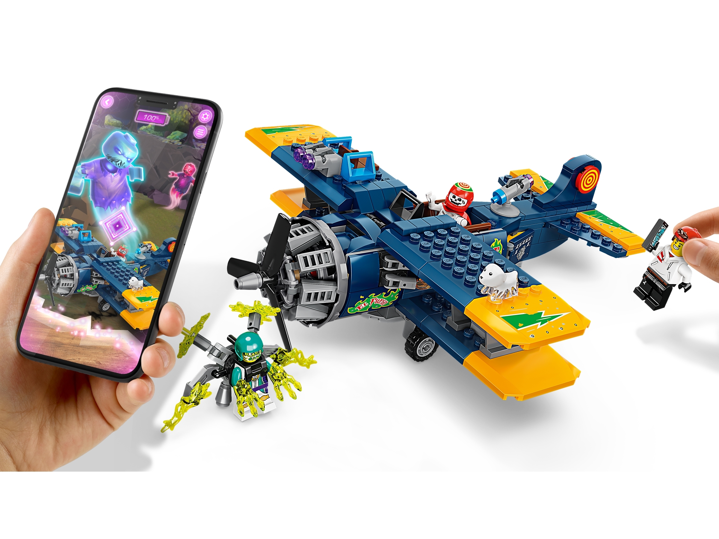 El Stunt Plane 70429 | Hidden Side Buy online the Official LEGO® Shop US