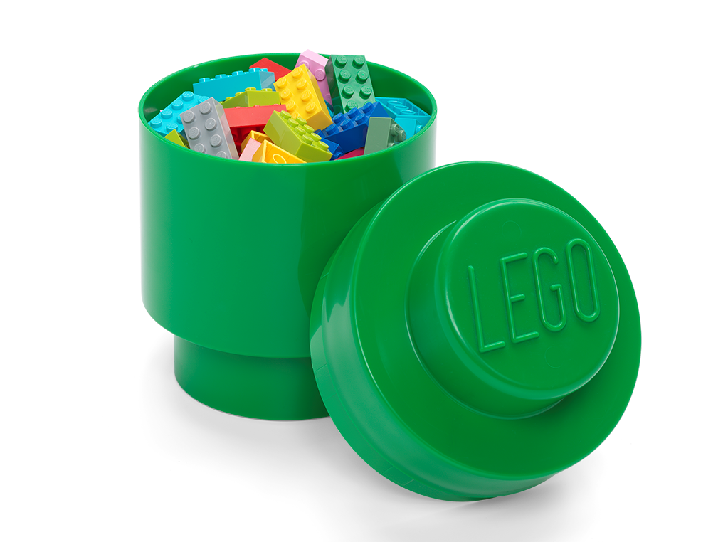 Round Storage Brick – Green 5007001 Other | Buy online the Official LEGO® Shop