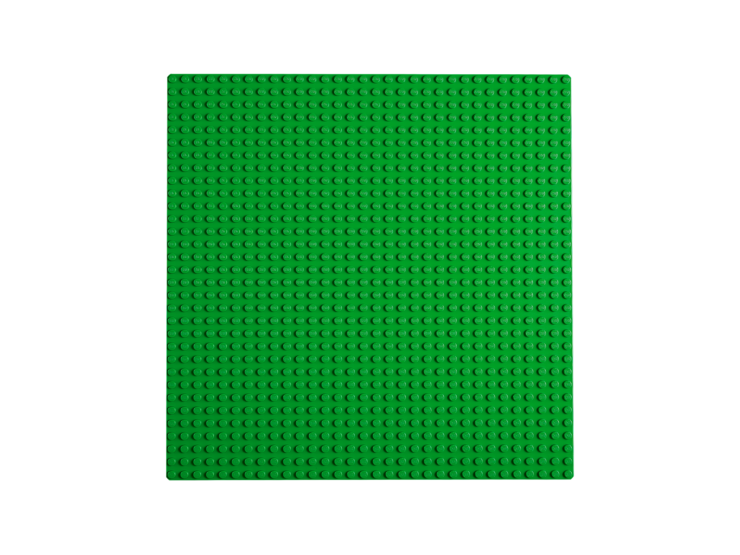 LEGO Classic Green Baseplate, Square 32x32 Stud Foundation to Build, Play,  and Display Brick Creations, Great for Grassy Nature Landscapes, 11023