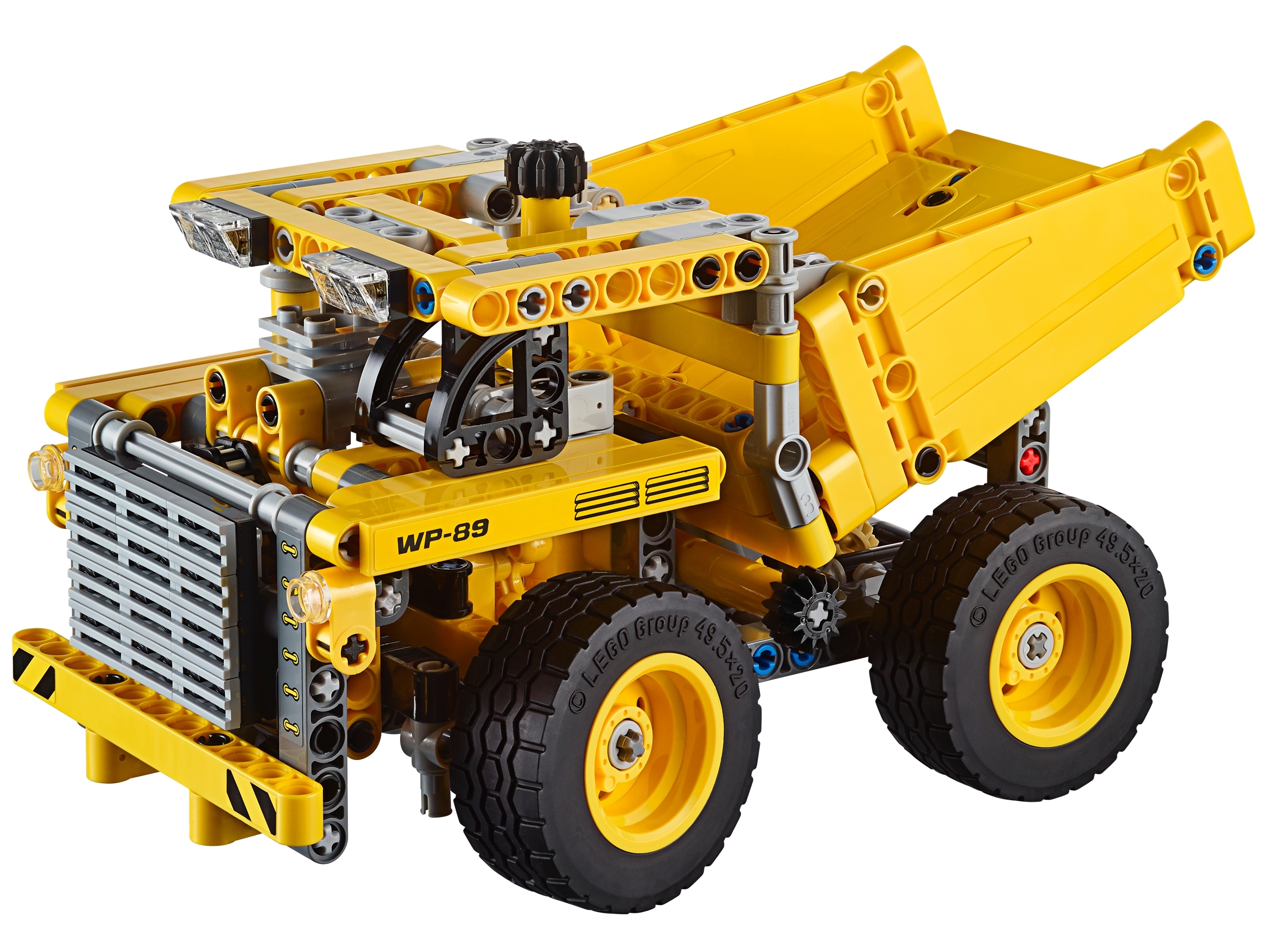 yellow truck lego