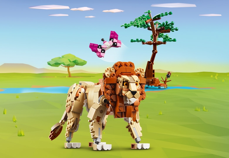 Wild Safari Animals 31150 | Creator 3-in-1 | Buy online at the