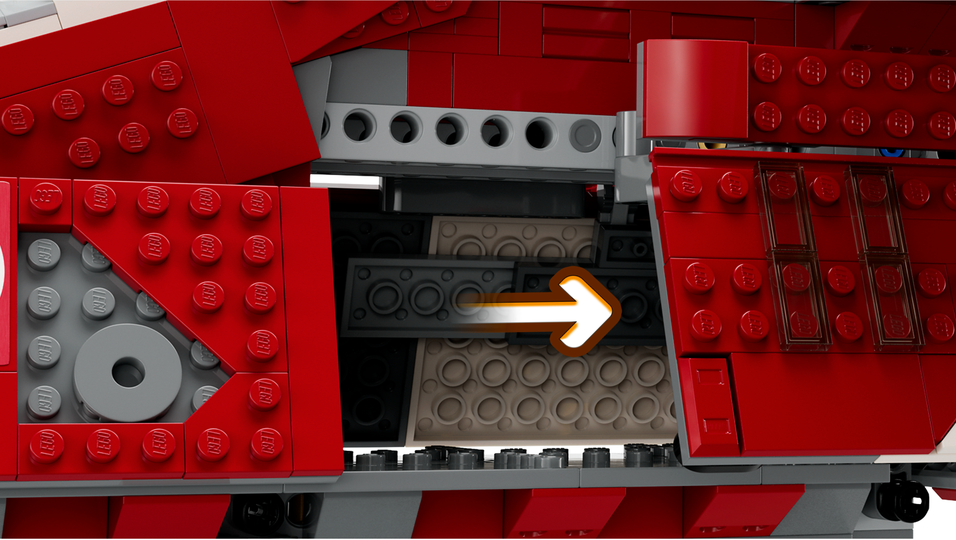 LEGO Star Wars Coruscant Guard Gunship Set 75354 - GB