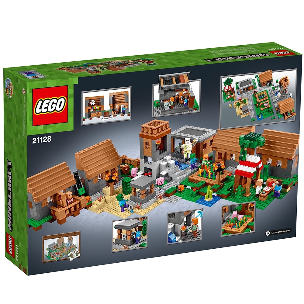 lego minecraft 21128 the village building kit