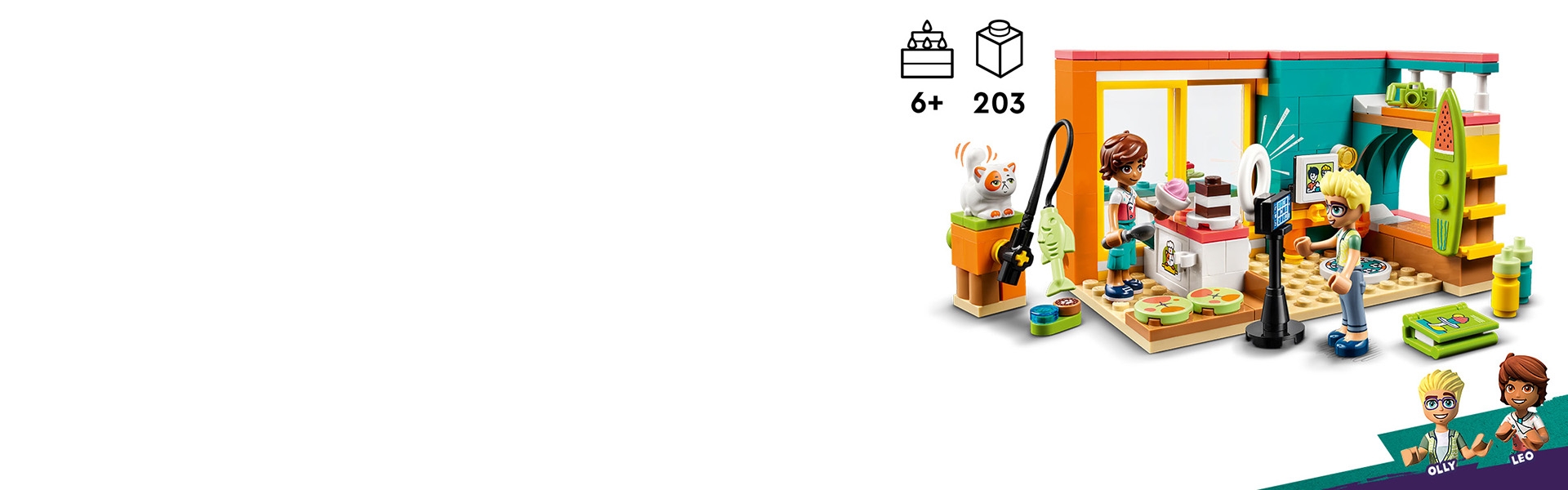 Leo's Room 41754 | Friends | Buy online at the Official LEGO® Shop CA