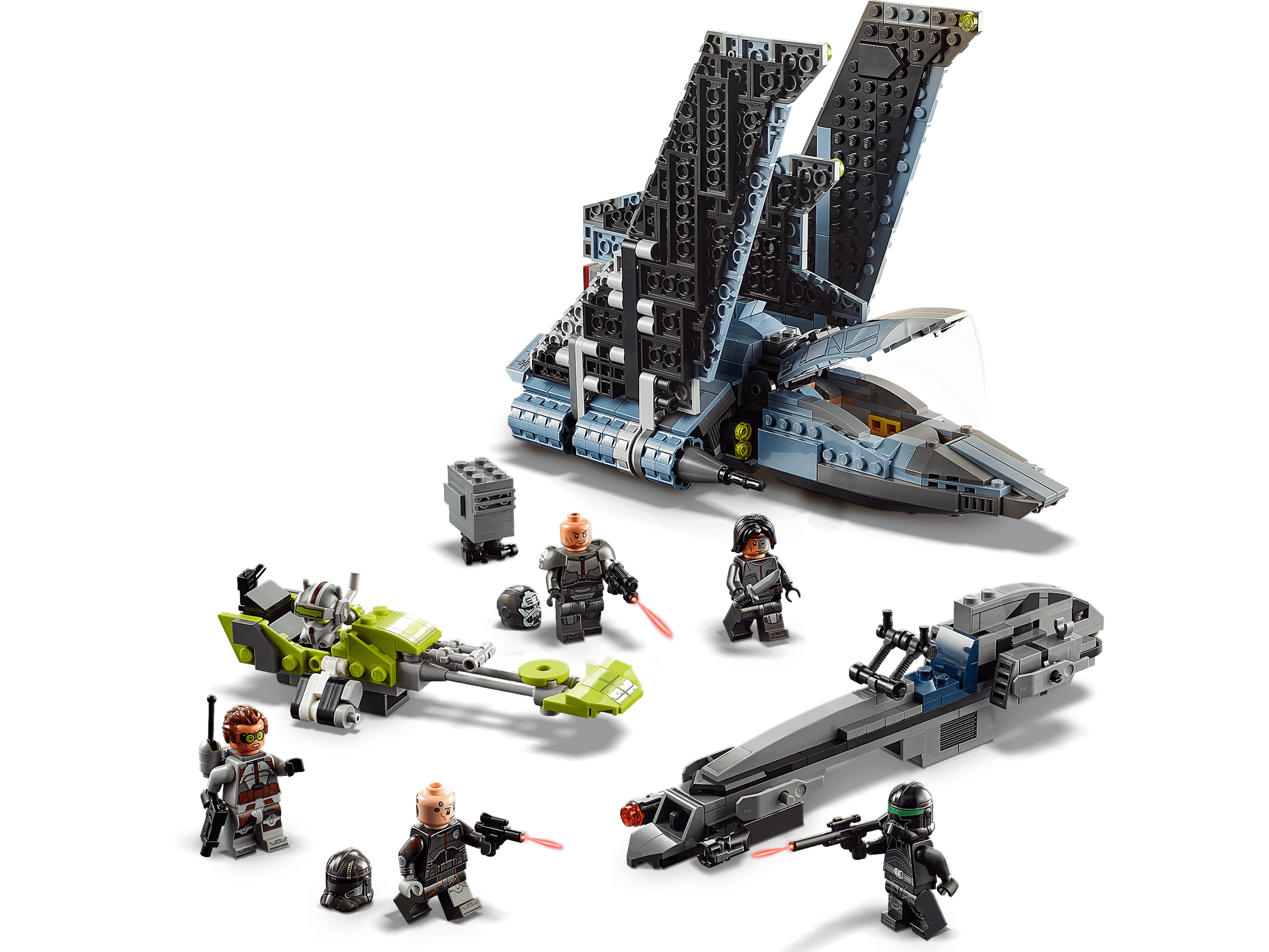 The Bad Batch™ Attack Shuttle 75314 | Star Wars™ | Buy online at