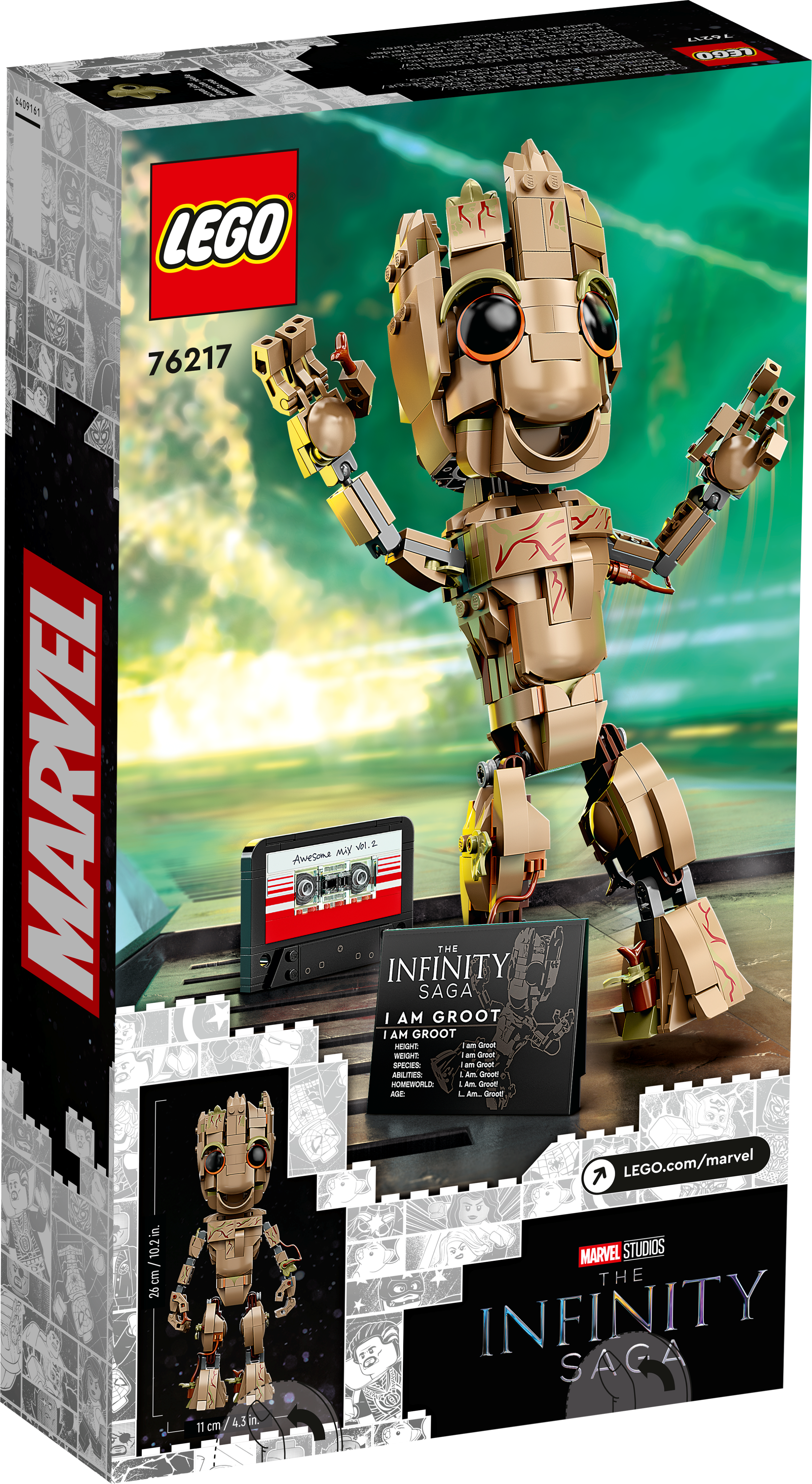 US online Buy Groot | LEGO® | am the I Official at Shop 76217 Marvel