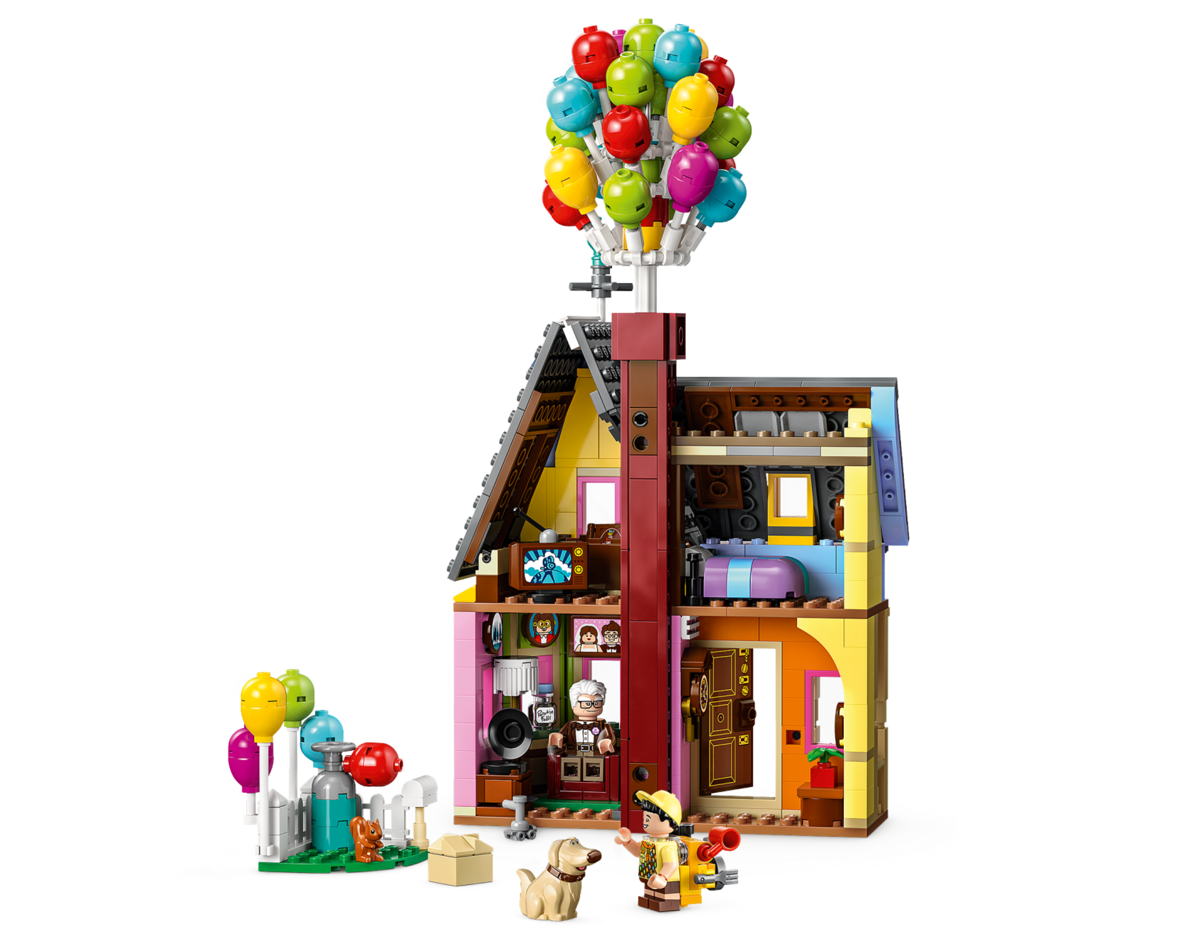 LEGO Disney e Pixar 43217 Casa di Up, Modellino con Palloncini e Figure di  Carl, Russell e Dug Set Disney 100° Anniversario - LEGO - Disney Classic -  Cartoons - Giocattoli