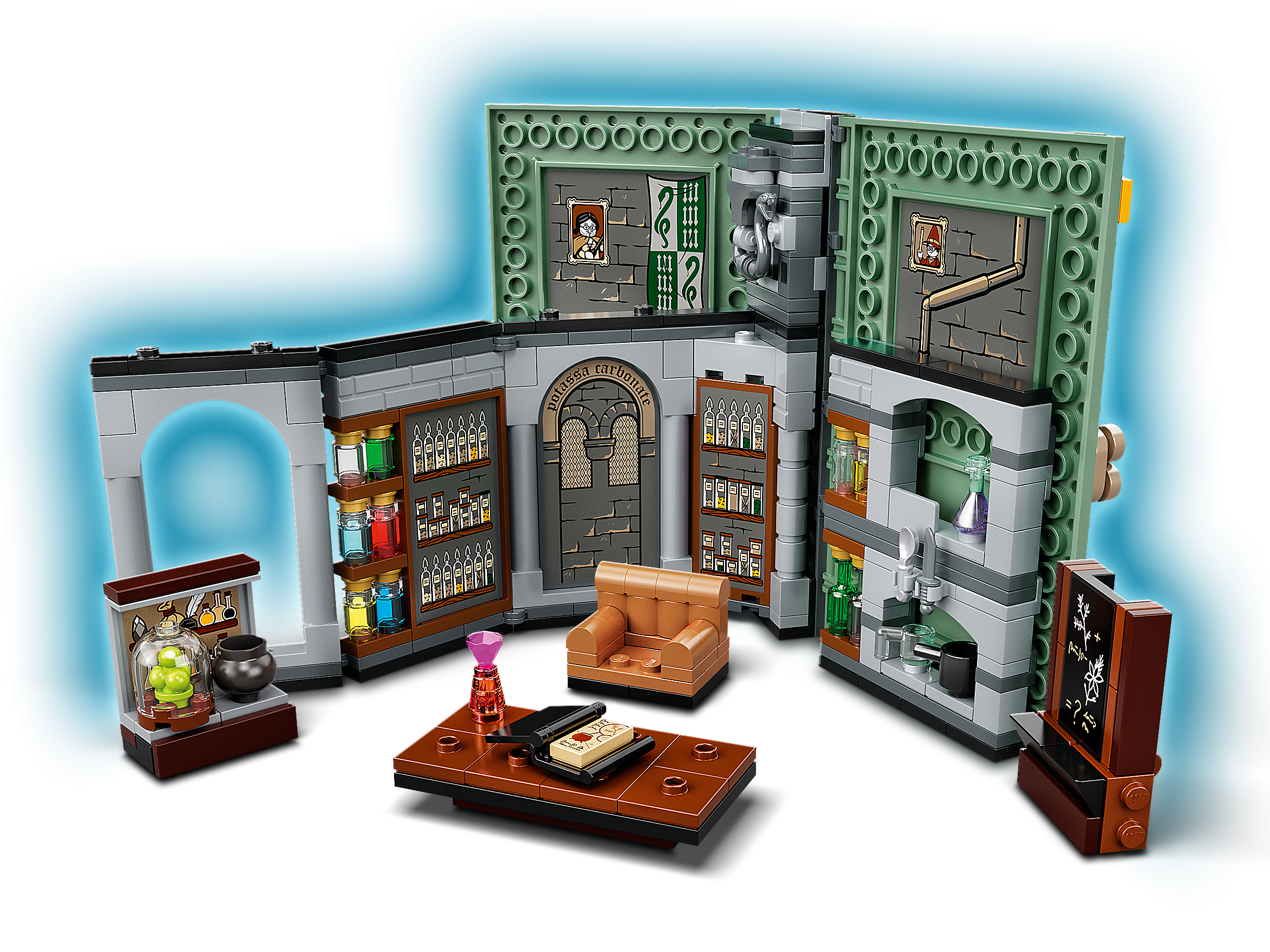 LEGO Harry Potter Hogwarts Moment: Potions Class 76383 Brick-Built Playset  with Professor Snape's Potions Class, New 2021 (270 Pieces)