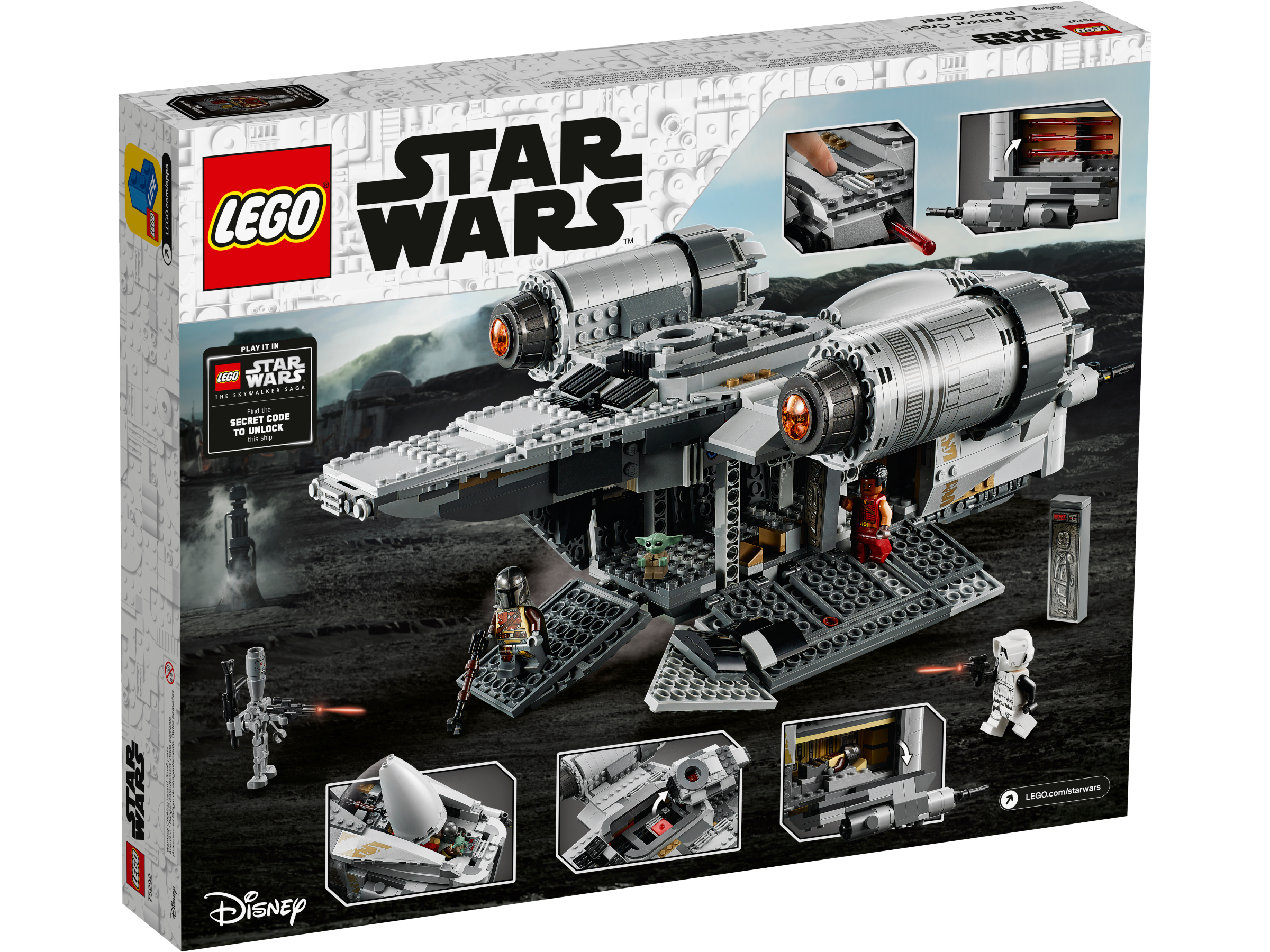 wetgeving rijkdom Uitleg The Razor Crest™ 75292 | Star Wars™ | Buy online at the Official LEGO® Shop  US