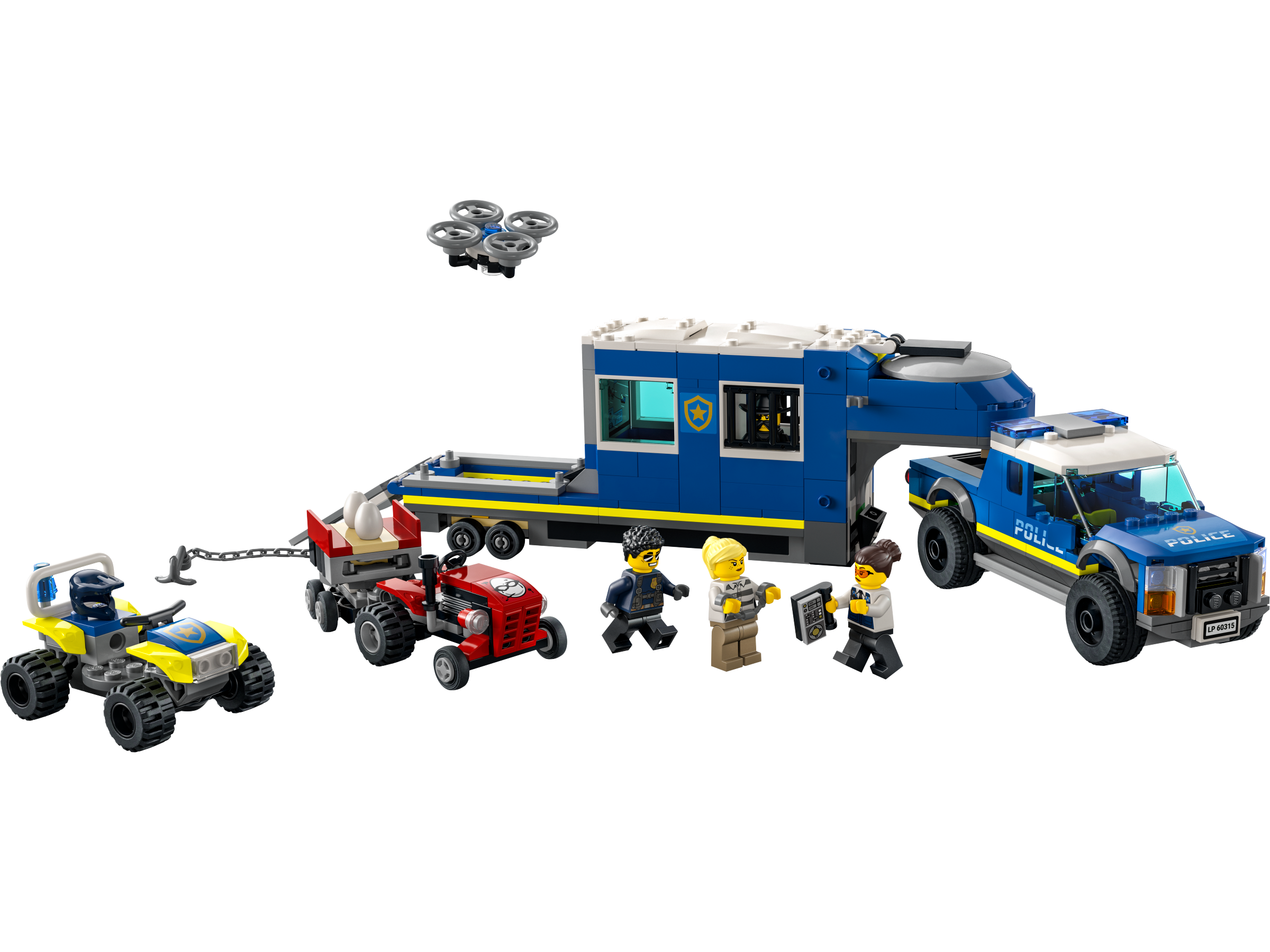 Piepen Nathaniel Ward Opera Police Mobile Command Truck 60315 | City | Buy online at the Official LEGO®  Shop US