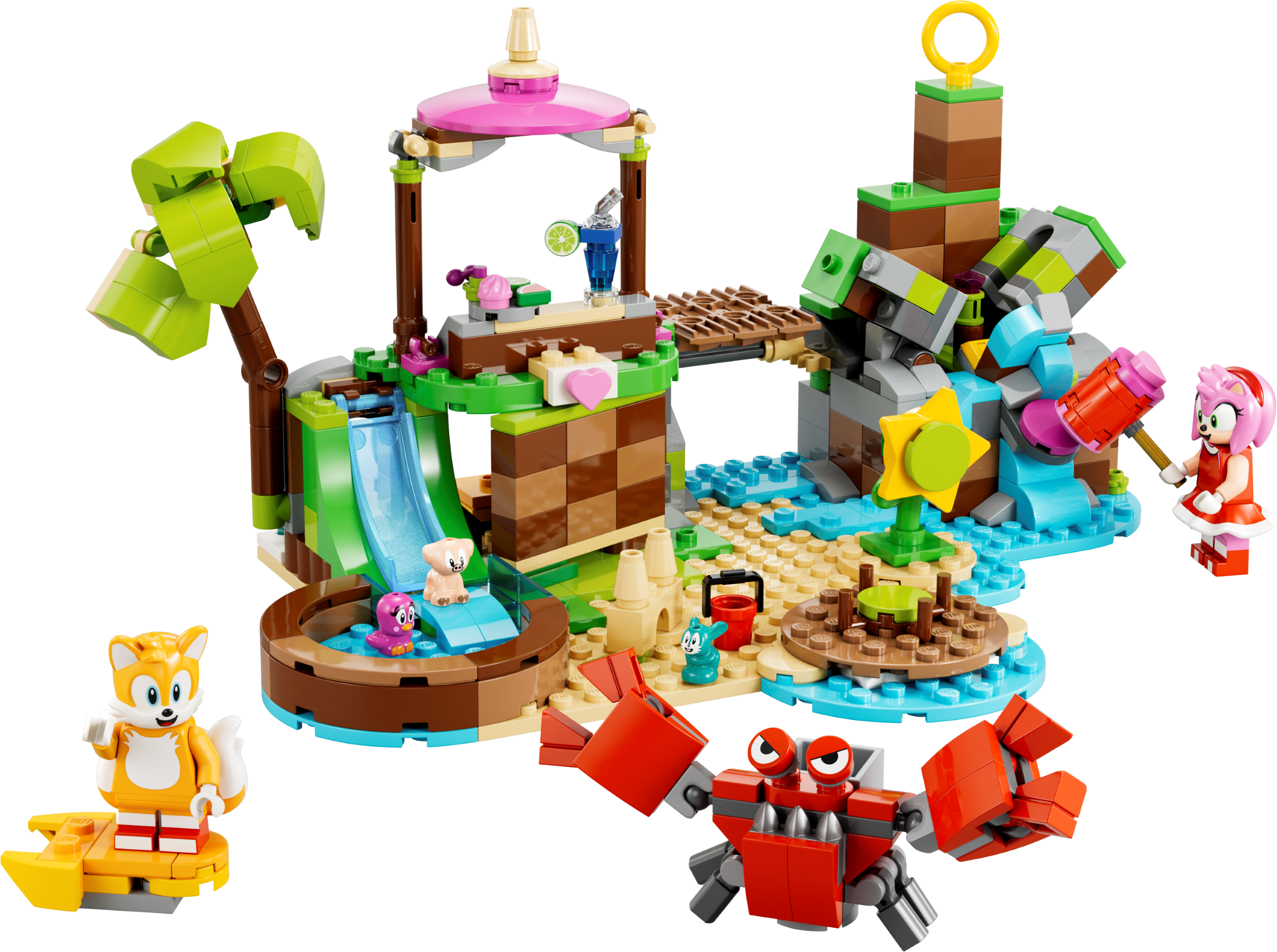 Jogos do Sonic Lego divertidos - puzzle online