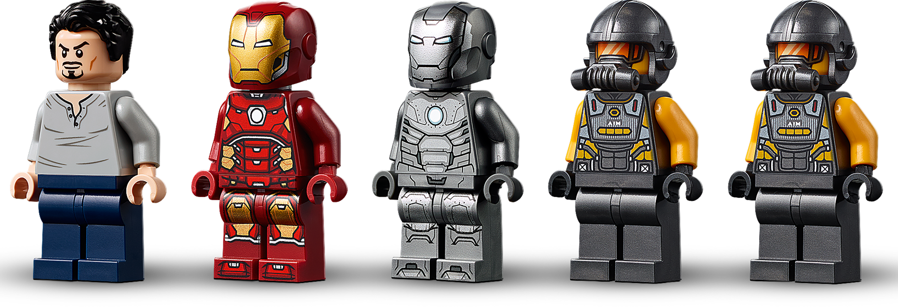 LEGO Marvel Armeria di Iron Man, Set Costruzioni con Casco, Tuta e