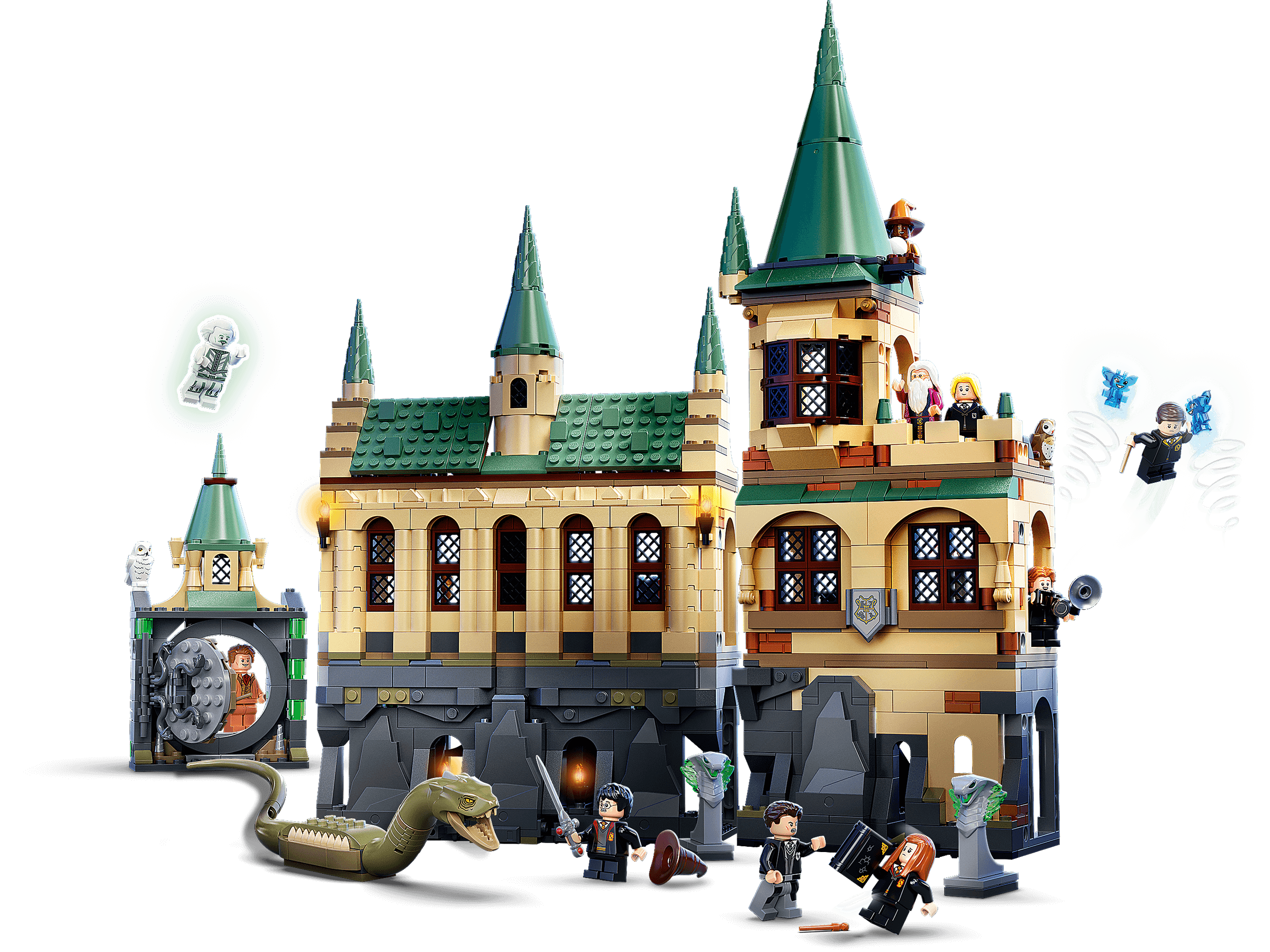 LEGO Harry Potter 76389 Hogwarts Chamber of Secrets Modular Castle Toy