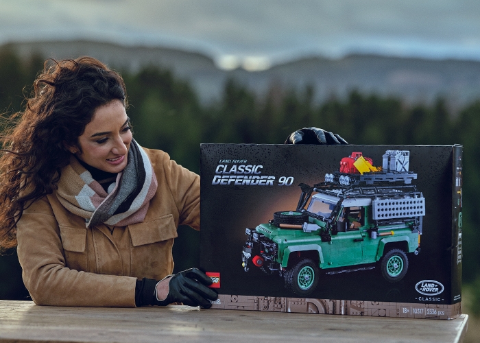 The epic race to build the LEGO Icons Land Rover Classic Defender