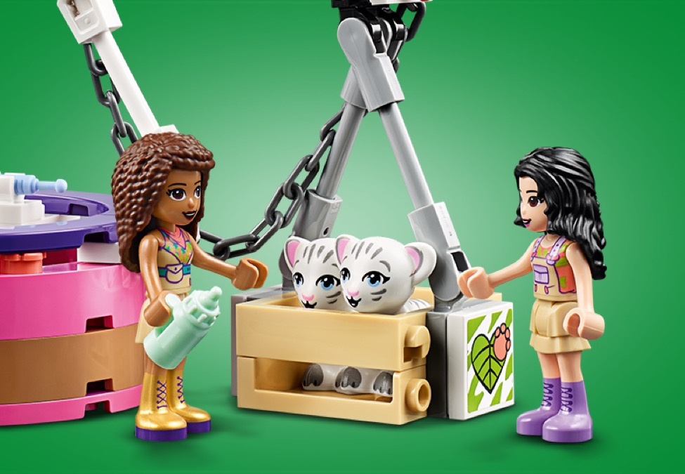 Lego friends air online balloon