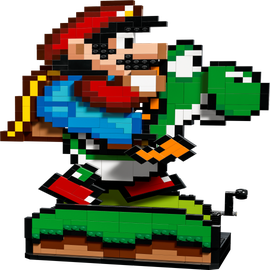 Super Mario World: Mario og Yoshi - 71438 - LEGO® Super Mario™