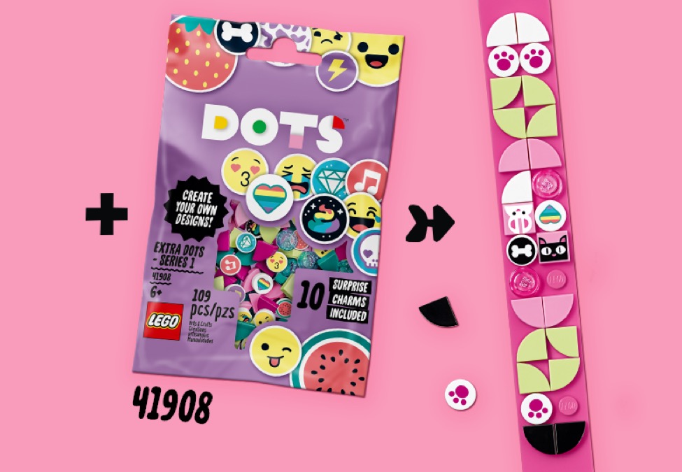 Lego dots funky animals bracelet sale