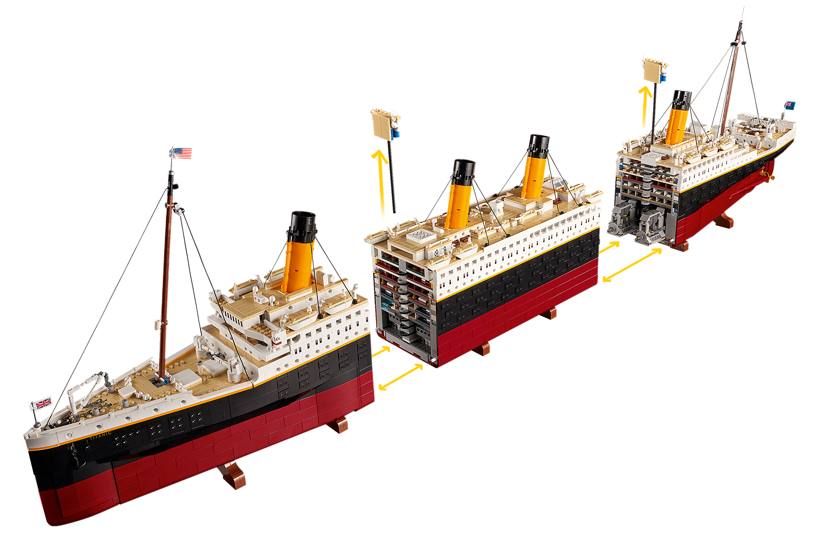 I completed the LEGO Titanic. Happy 110th anniversary of the sinking!! : r/ lego