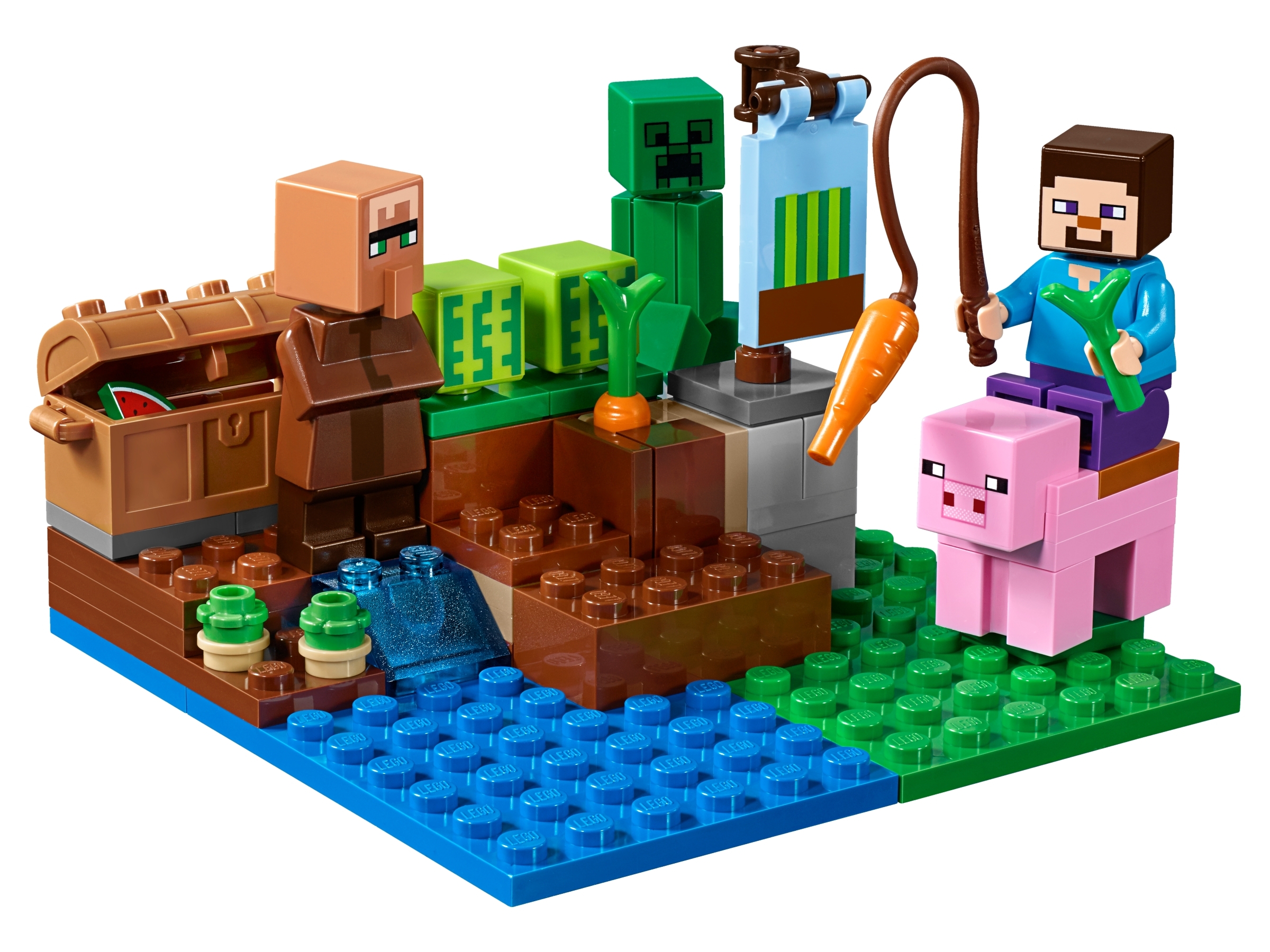 The Melon Farm Minecraft Buy Online At The Official Lego Shop Nl