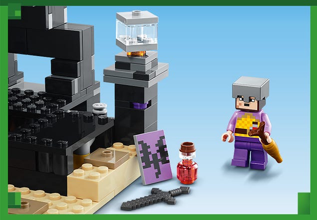 LEGO® Minecraft: The End Arena Battle Playset - Toys To Love