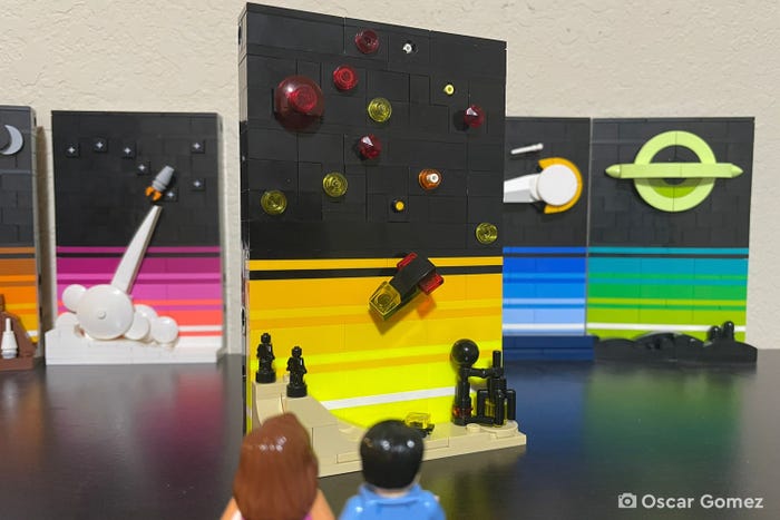 LEGO Storie dell'era spaziale disponibile da oggi per i VIP: 4 fantastici  quadretti a tema spazio, anche da appendere