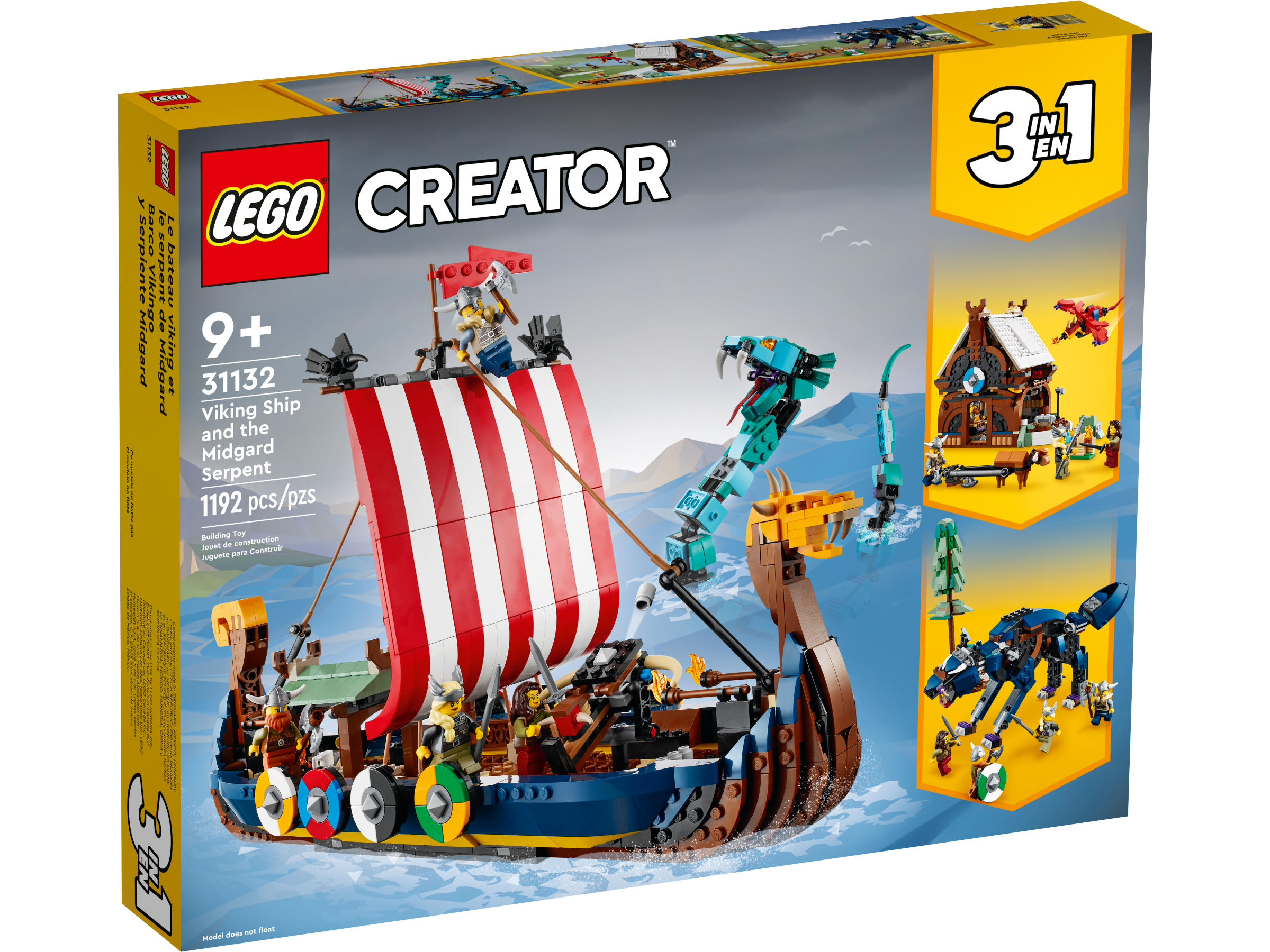 LEGO IDEAS - Kraken vs Vikings