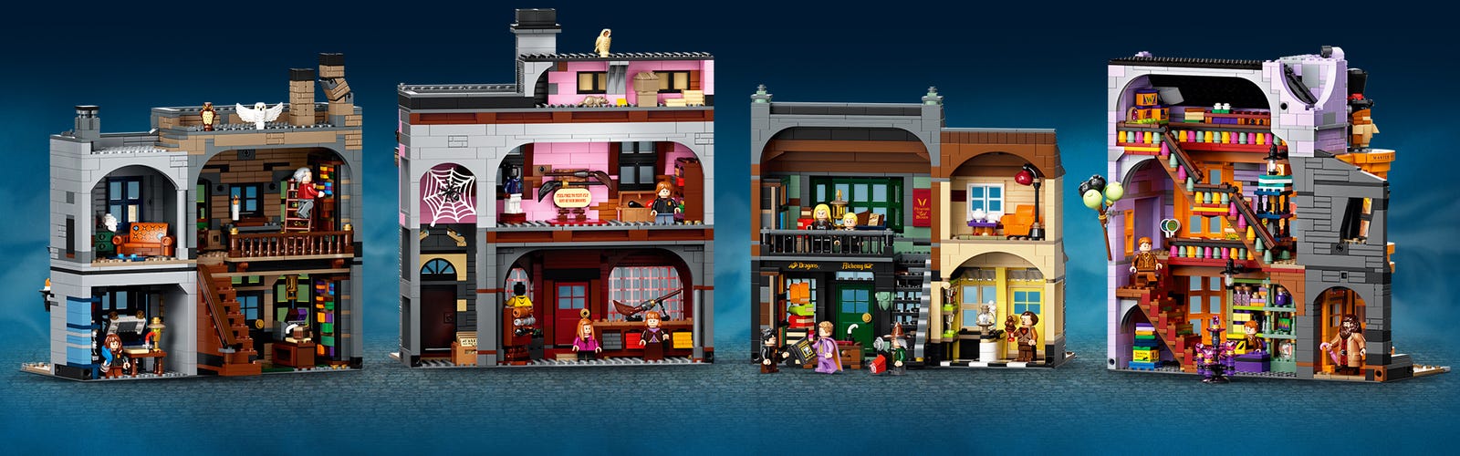 O Beco Diagonal 75978 - Conjuntos LEGO® Harry Potter™ e Animais  Fantásticos™ -  para crianças
