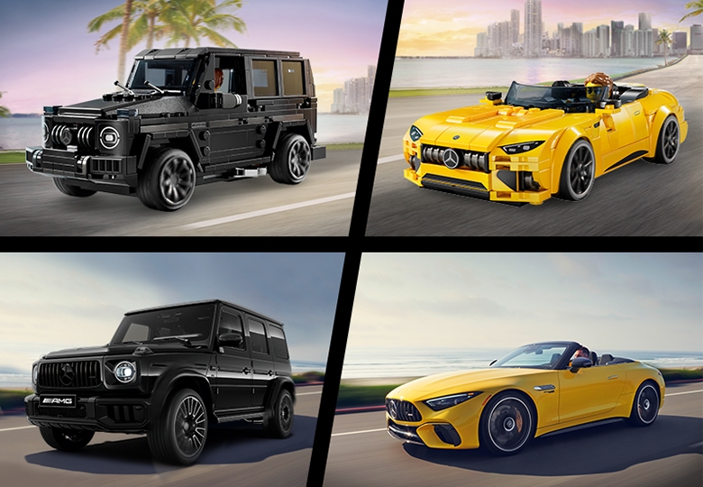 Mercedes-AMG G 63 と Mercedes-AMG SL 63 76924 | スピードチャンピオンズ |レゴ ®ストア公式オンラインショップJPで購入