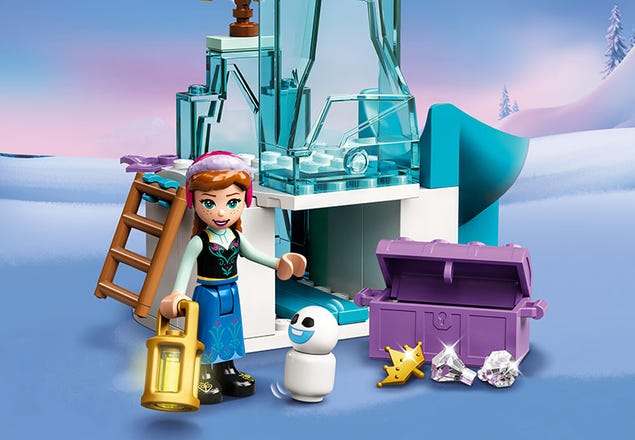 LEGO Disney, Le monde féérique gelé d'Anna et d'Elsa – 43194, paq. 154, 4  ans et plus