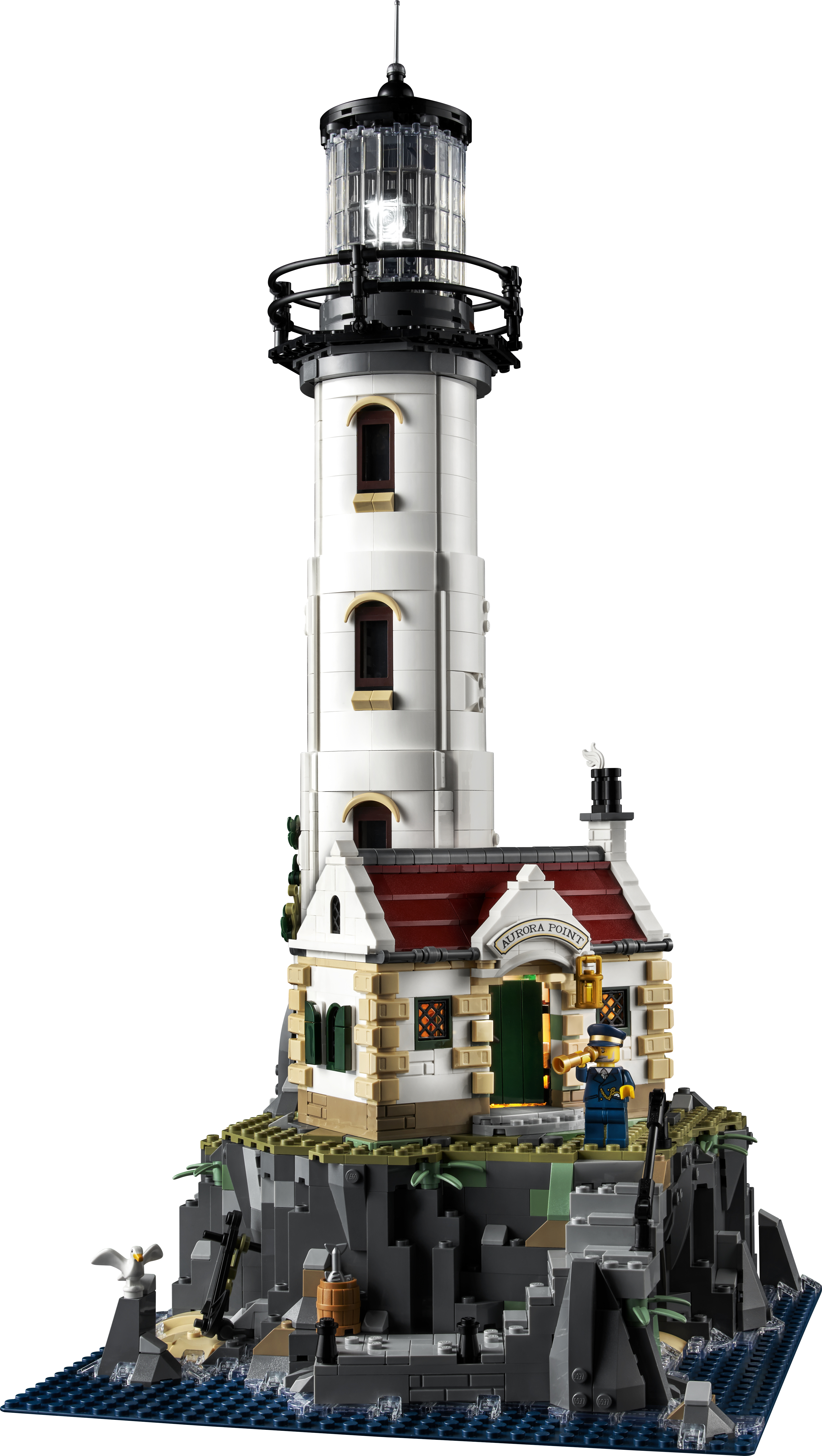 Motorized Lighthouse 21335 | Ideas 