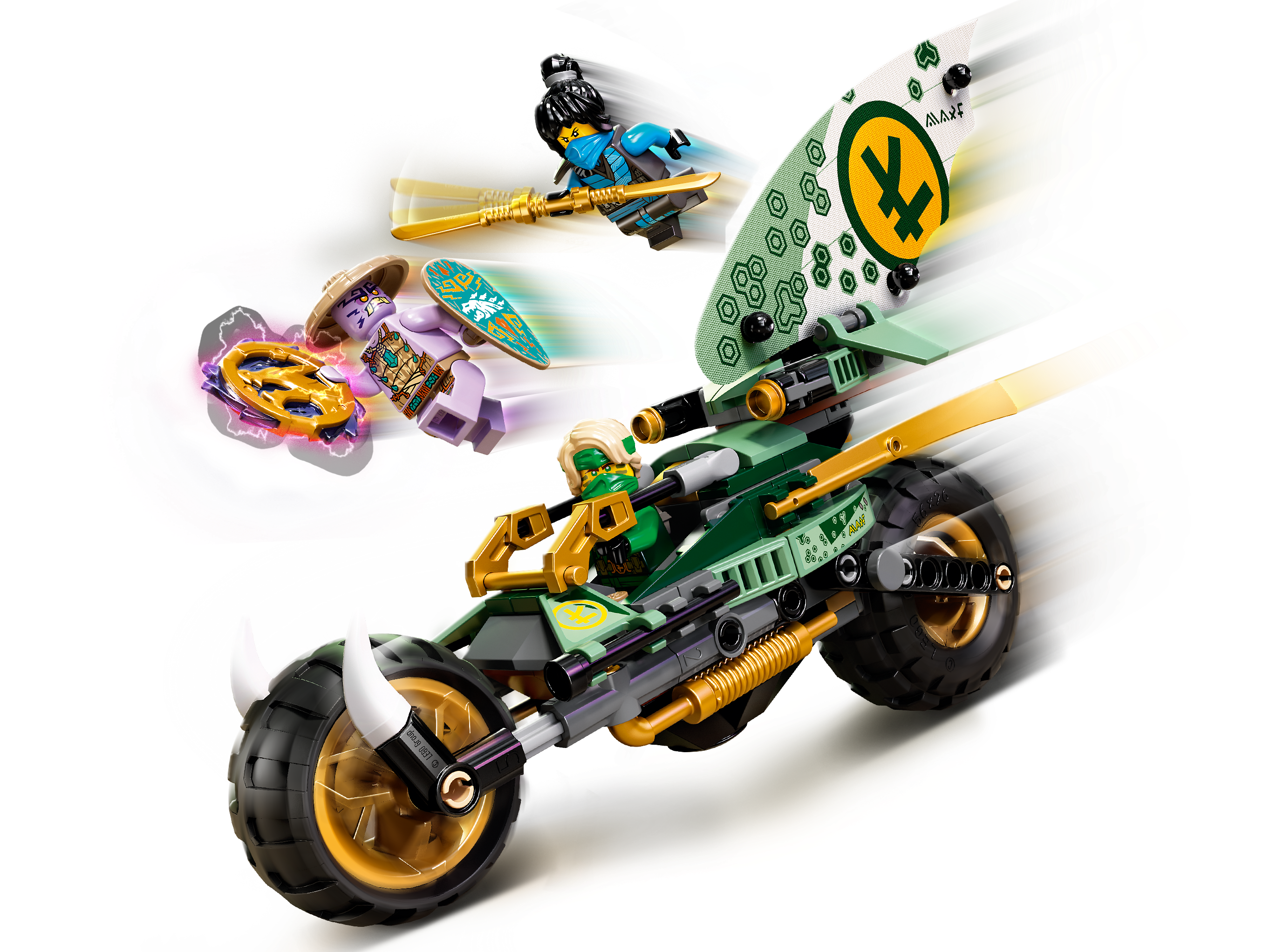 Lloyd's Jungle Chopper Bike 71745 | NINJAGO® | Buy online at the Official  LEGO® Shop US