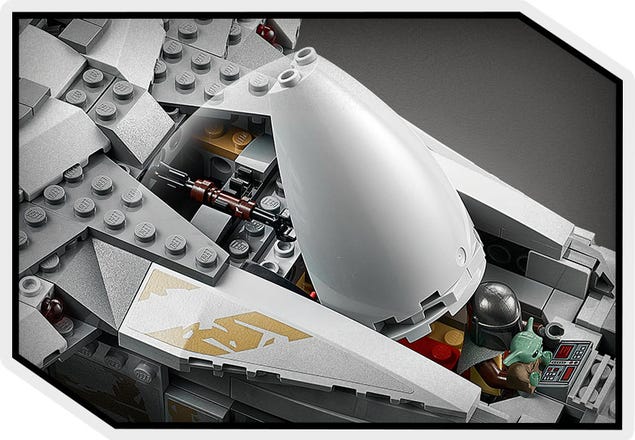 LEGO Star Wars : L'écusson du rasoir - Kit de construction 1023 pièces [LEGO,  #75292, à partir de 10 ans] 